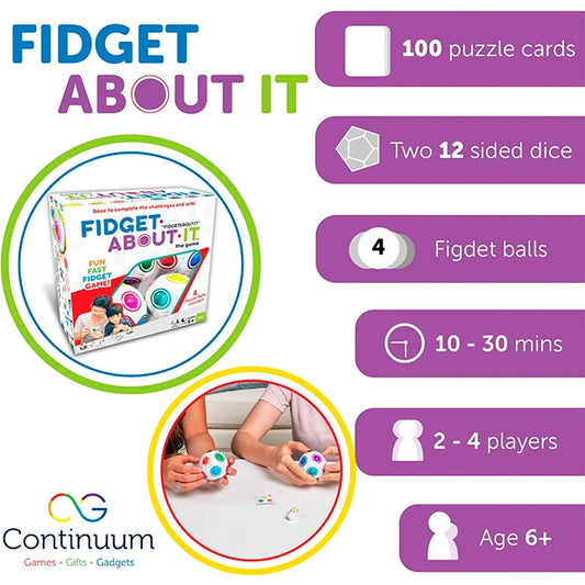 Fidget About It - Best Brainteasers for Ages 6 to 12 - Fat Brain Toys - US 5241