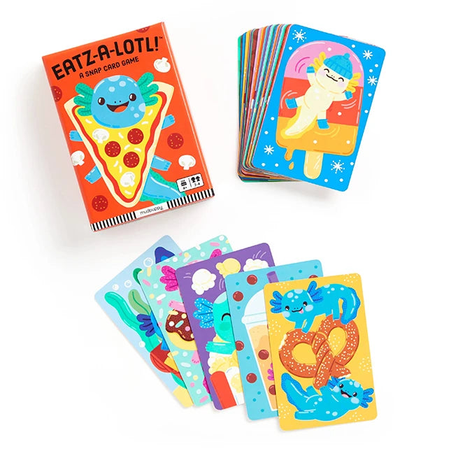 Eatz-A-Lotl Card Game - Best Games for Ages 4 to 12 - Fat Brain Toys - US 7303