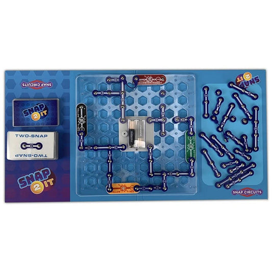 Snap Circuits Snap-2-It Board Game - Best Games for Ages 7 to 12 - US 3472