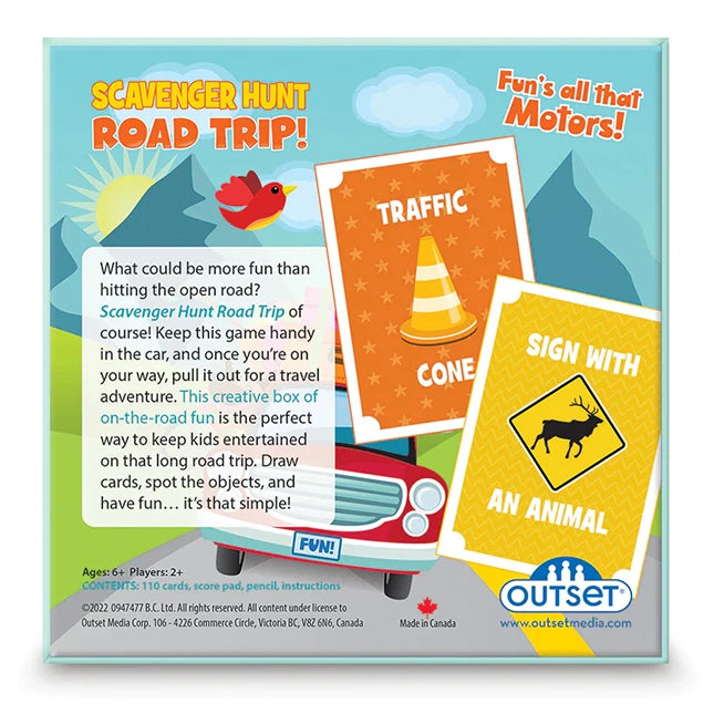 Scavenger Hunt Road Trip - - Fat Brain Toys - US 2972