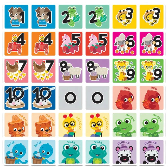 Baby Einstein Farm Explorers Matching Game - Best for Ages 3 to 8 - US 6469
