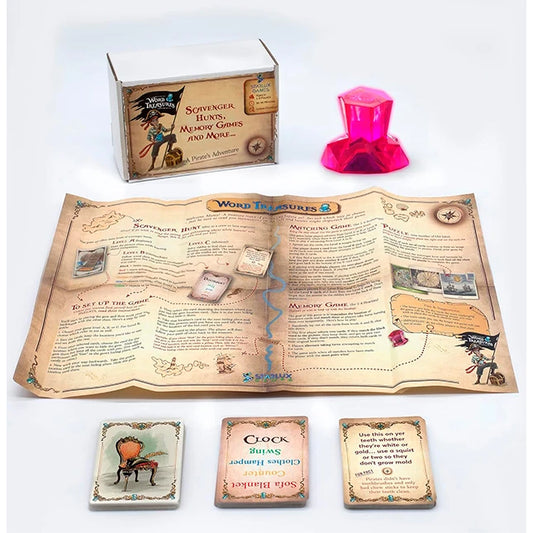 Word Treasures A Pirate's Adventure - - Fat Brain Toys - US 2391