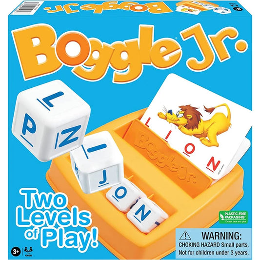 Boggle Jr. - Best Early Learning Toys for Ages 3 to 6 - Fat Brain Toys - US 1059