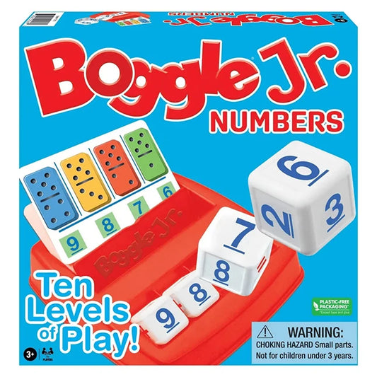 Boggle Jr. Numbers - Best Games for Ages 3 to 7 - Fat Brain Toys - US 3614