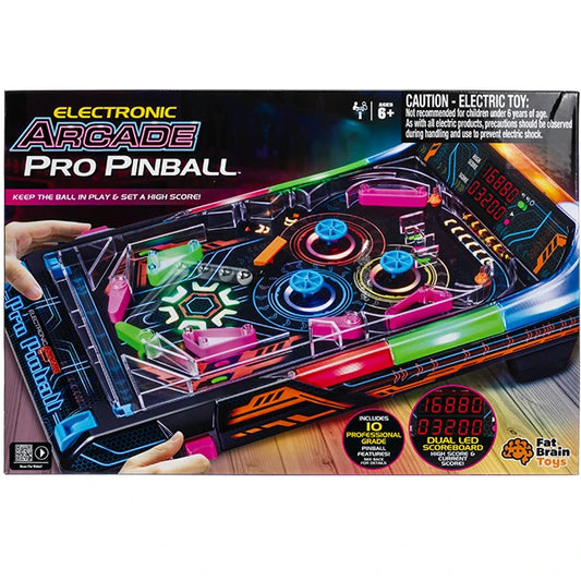 Electronic Arcade Pro Pinball - Best Games for Ages 6 to 10 - US 8819