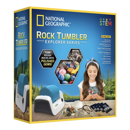 National Geographic Explorer Series Rock Tumbler - US 0111