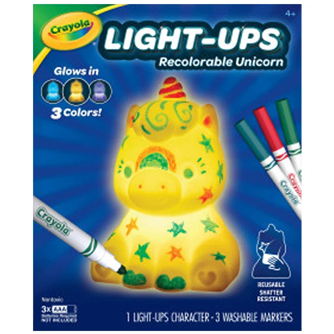 Crayola Light-Ups - Unicorn - Best Arts & Crafts for Ages 4 to 8 - US 8390