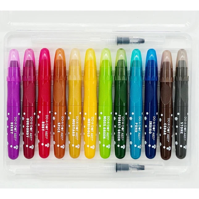 Watercolor Crayon Art Woodland - Best Arts & Crafts for Ages 3 to 11 - US 7829