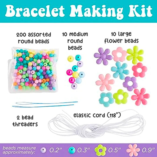 Beaded Flower Bracelets - Best Arts & Crafts for Ages 6 to 12 - US 1315