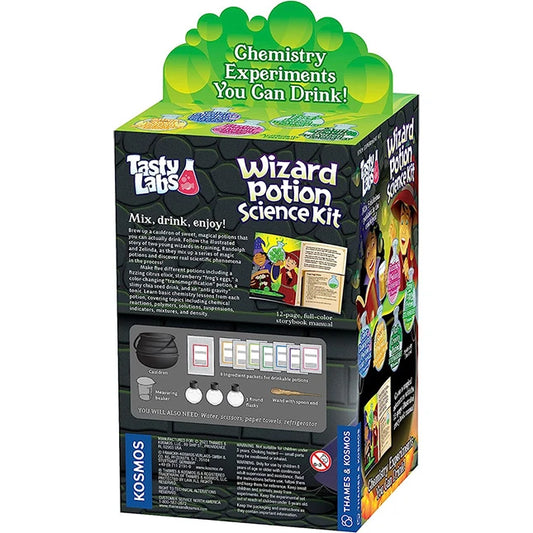 Tasty Labs - Wizard Potion Science Kit - Best for Ages 8 to 12 - US 6189