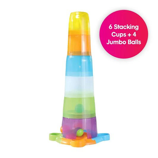 Stack & Drop Tower - - Fat Brain Toys - US 7297