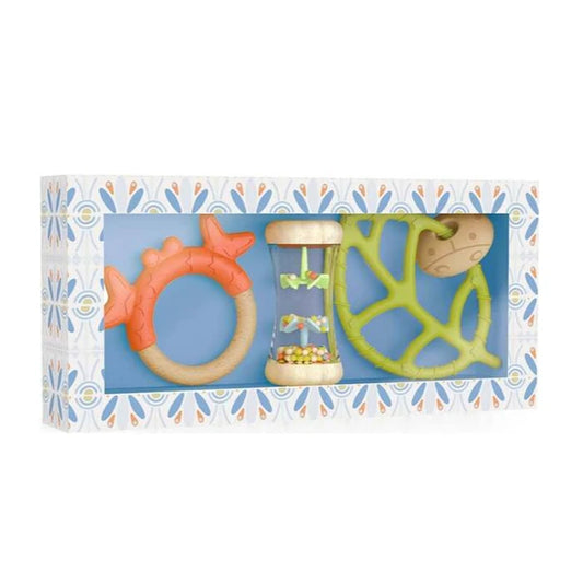 Baby White - 3 Piece Baby Set - Best Baby Toys & Gifts for Babies - US 4522