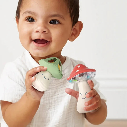 Itzy Mini Maracas - Mushroom - Best Baby Toys & Gifts for Ages 0 to 4 - US 3320