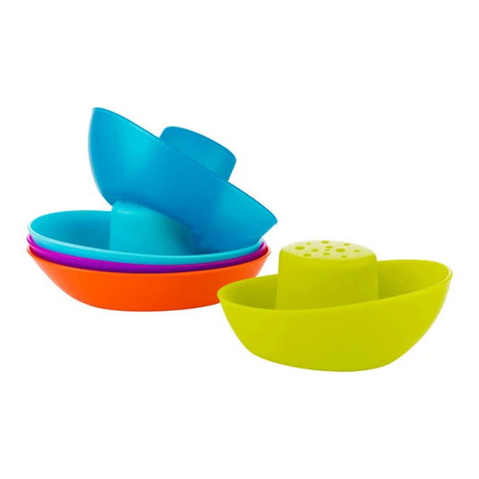 Boon Fleet Stacking Boat Cups - Best Baby Toys & Gifts for Ages 1 to 4 - US 8012