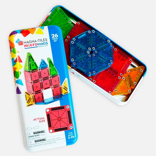 Magna-Tiles microMAGS Travel Set - Best for Ages 3 to 10 - US 8297