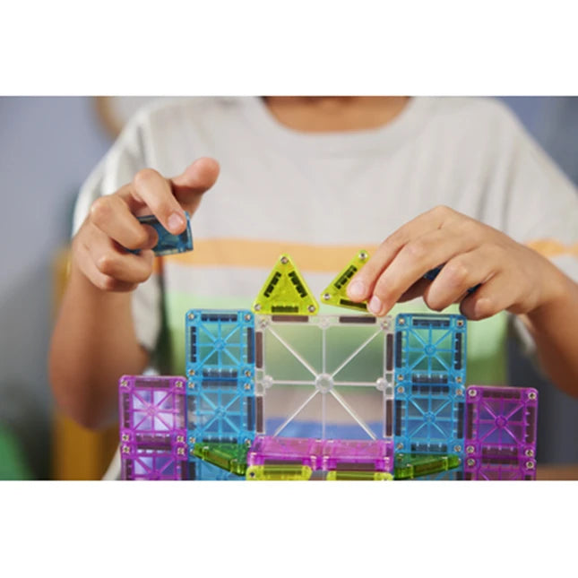 Magna-Tiles Travel Set Deluxe - 55 pc - Best for Ages 3 to 9 - US 7290