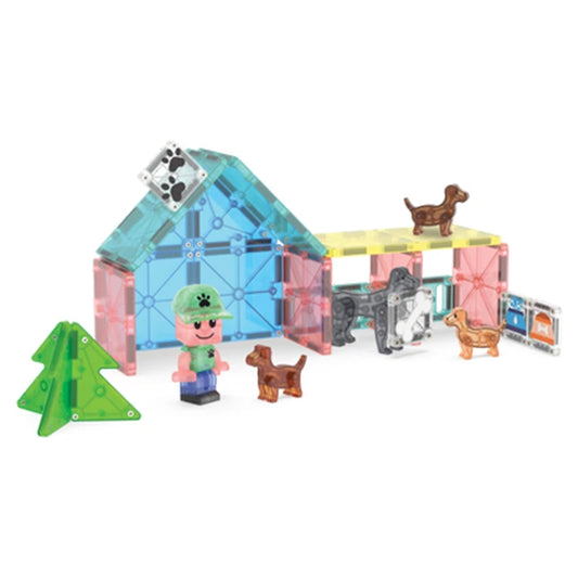 Magna-Tiles Puppy Park - 27 pc - Best for Ages 3 to 8 - US 3678