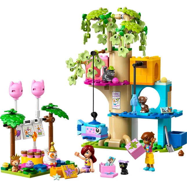 LEGO Friends - Cat Birthday Party & Tree House - Best for Ages 6 to 10 - US 0706