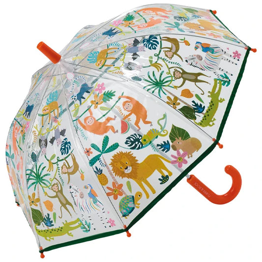 Jungle Transparent Color Changing Umbrella - 15 inch - US 2670