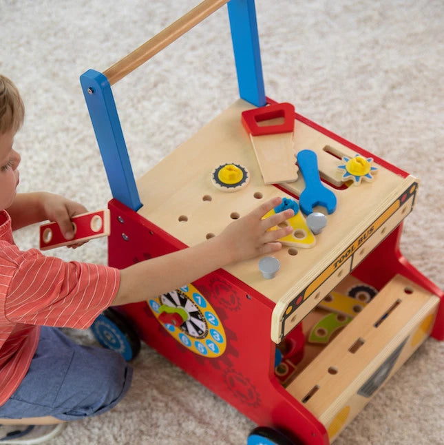 My Fixer Upper Tool Bus - Best Active Play for Babies - Fat Brain Toys - US 7869