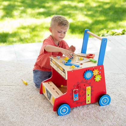 My Fixer Upper Tool Bus - Best Active Play for Babies - Fat Brain Toys - US 7869