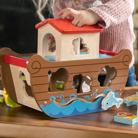 Noah's Ark Sort &amp; Play Set - Best Early Learning Toys for Babies - US 9581