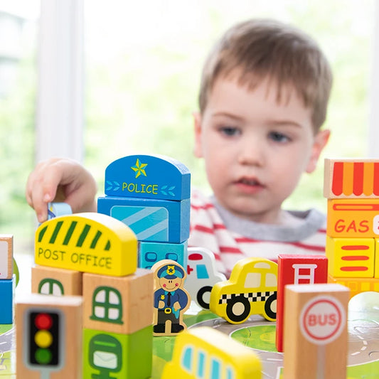My Town Block Set - Best Building &amp; Construction for Ages 2 to 3 - US 2651