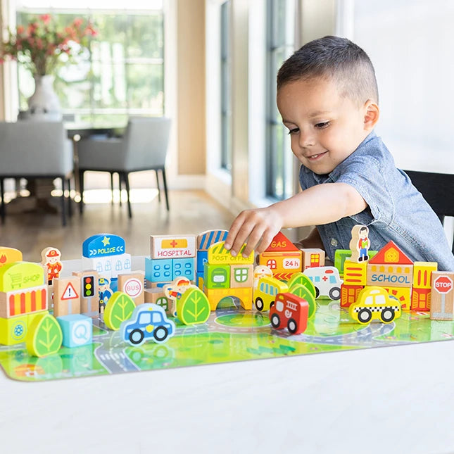 My Town Block Set - Best Building &amp; Construction for Ages 2 to 3 - US 2651