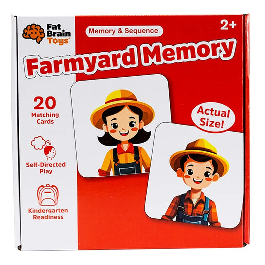 Farmyard Memory - Best Early Learning Toys for Ages 2 to 5 - US 8032