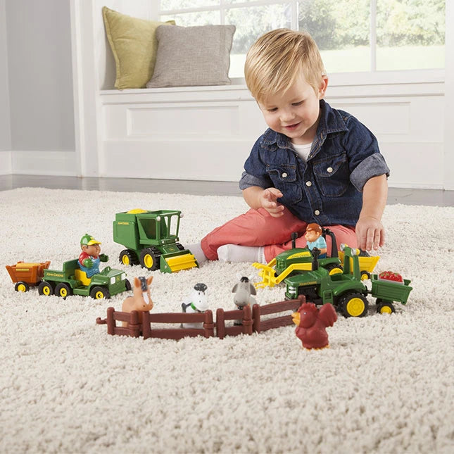 John Deere Preschool Fun on the Farm Playset - Best for Ages 1 to 2 - US 9810