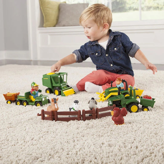 John Deere Preschool Fun on the Farm Playset - Best for Ages 1 to 2 - US 9810