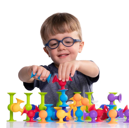 Squigz - Best Bath Toys for Ages 3 to 6 - Fat Brain Toys - US 9444