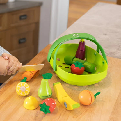 Pretendables Fruit &amp; Veggie Basket - Best for 3 year olds - US 6013