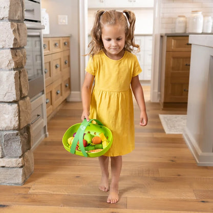 Pretendables Fruit &amp; Veggie Basket - Best for 3 year olds - US 6013