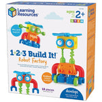 1-2-3 Build It! Robot Factory - Best for 2 year olds - US 8738