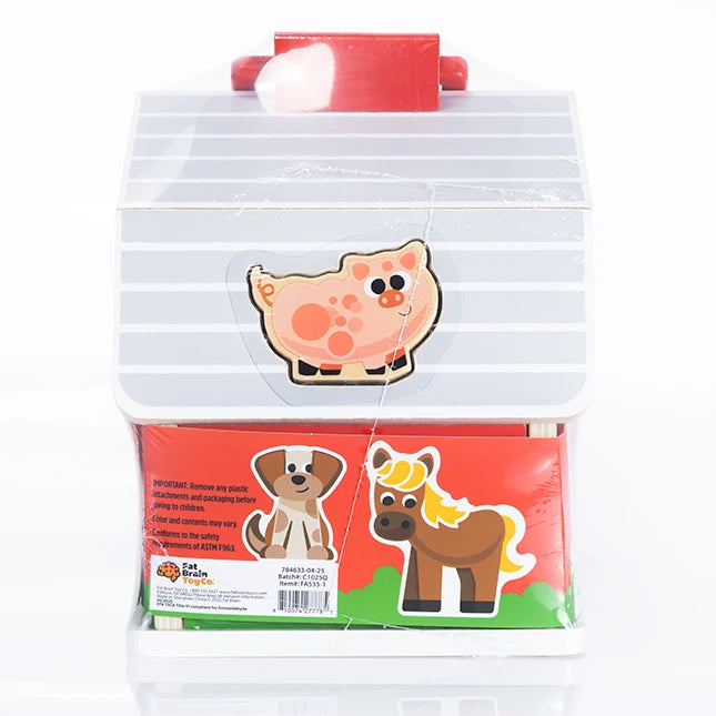 Shape Sorting Barn - Best Early Learning Toys for Babies - US 5190