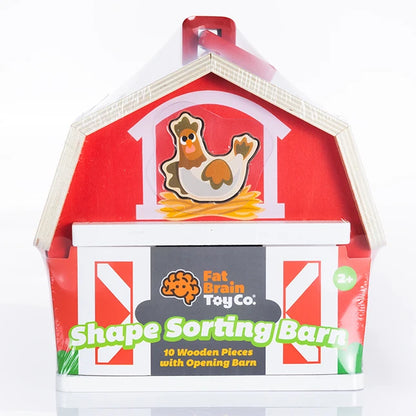 Shape Sorting Barn - Best Early Learning Toys for Babies - US 5190