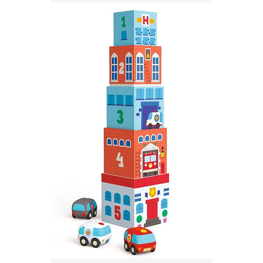 Tower Blocks &amp; Cars - Best Baby Toys &amp; Gifts for Babies - US 9102