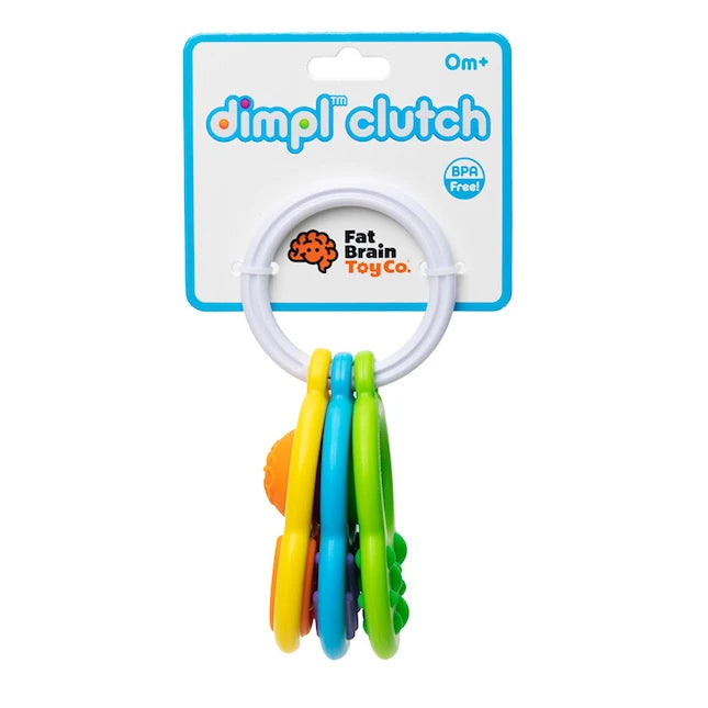 Dimpl Clutch - Best Baby Toys &amp; Gifts for Ages 0 to 1 - Fat Brain Toys - US 2610