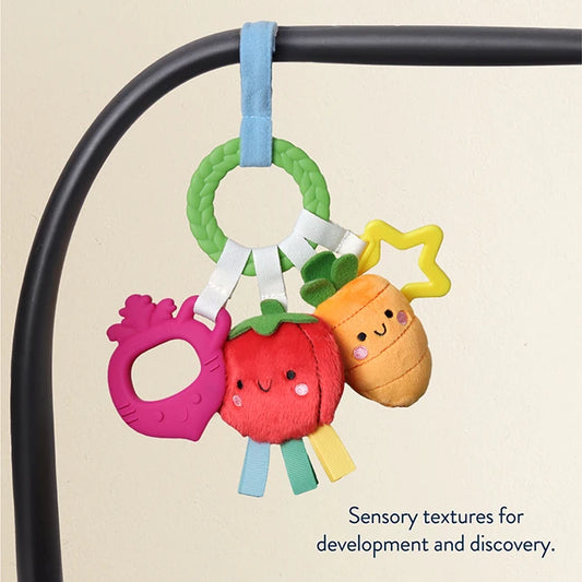 Busy Ring Veggie - Best Baby Toys &amp; Gifts for Ages 0 to 1 - US 4769