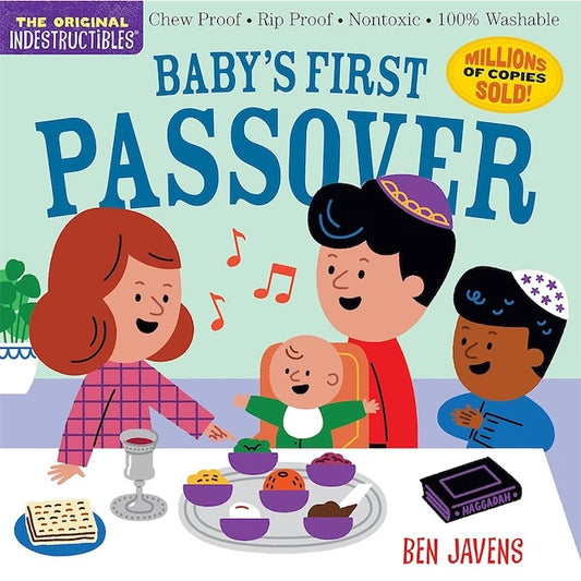 Indestructibles - Baby's First Passover - Best for Ages 0 to 2 - US 0923