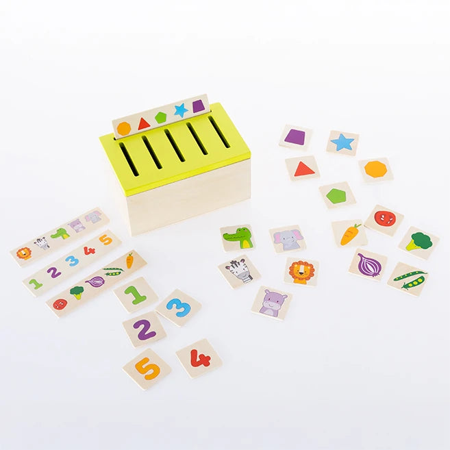Sort &amp; Match Recipe Box - Best Early Learning Toys for Ages 3 to 6 - US 0745