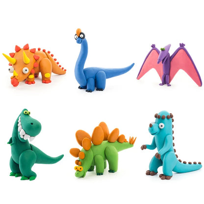 Hey Clay Dinos - Best Arts &amp; Crafts for Ages 3 to 10 - Fat Brain Toys - US 0970