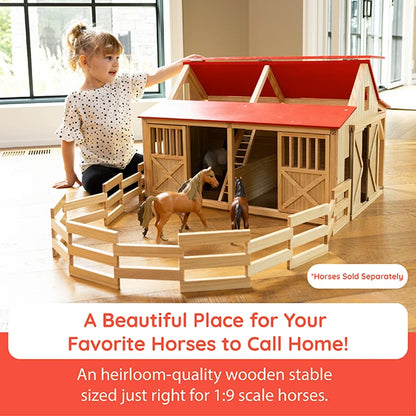 Rustic Ridge Stable - Best for Ages 3 to 10 - US 5656