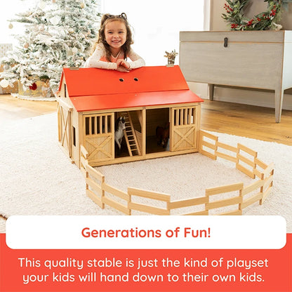 Rustic Ridge Stable - Best for Ages 3 to 10 - US 5656