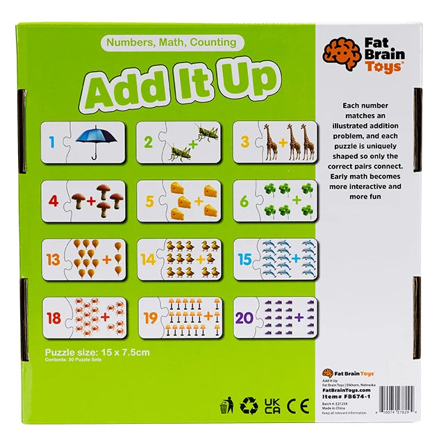Add It Up - Best Early Learning Toys for Ages 3 to 7 - Fat Brain Toys - US 3667