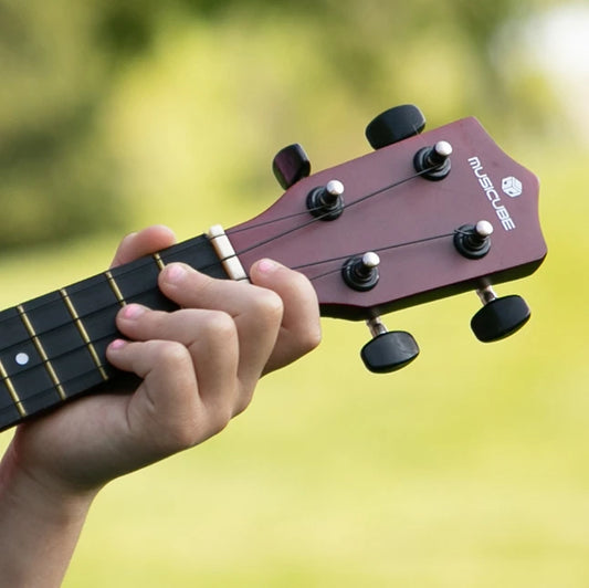 Real Wood 21-Inch Ukulele - Best Music for Ages 3 to 7 - US 9086