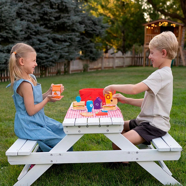 Pretendables Picnic Basket Set - Best Outdoor Toys for Ages 3 to 6 - US 8980