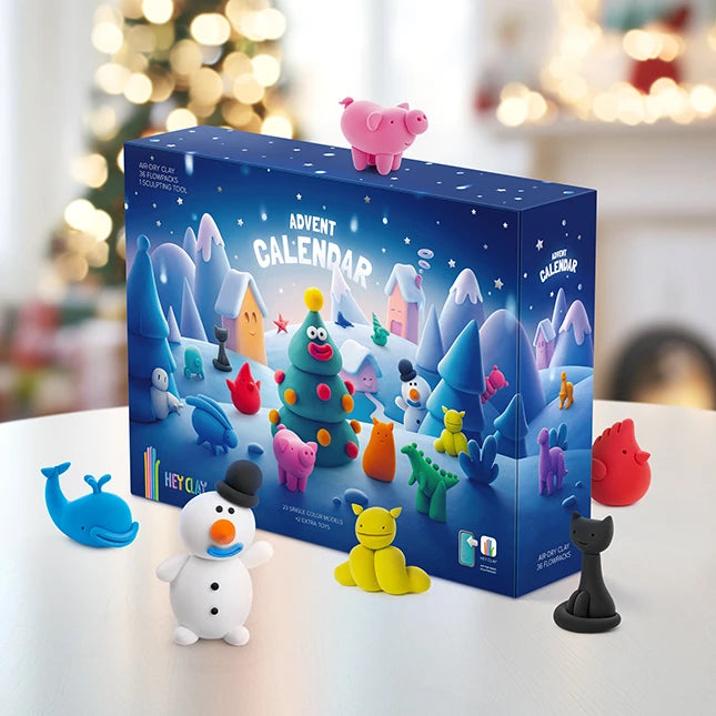 Hey Clay Advent Calendar - Best Arts &amp; Crafts for Ages 3 to 10 - US 7085