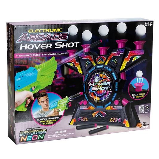 Electronic Arcade Hover Shot Hyper Neon - Best for Ages 6 to 9 - US 4367